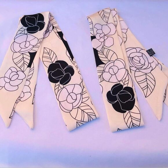 Silk Scarf Twilly (one pair) Brandnew - Picture 3 of 3